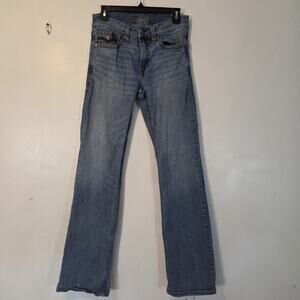 Cody James Mens 29x34 Stretch Straight Jeans Western Cowboy Whiskers